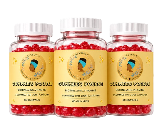 Gummies pousse cheveux
