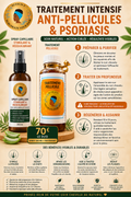 Traitement Intensif Anti-Pellicules & Psoriasis – Duo Complet 70€